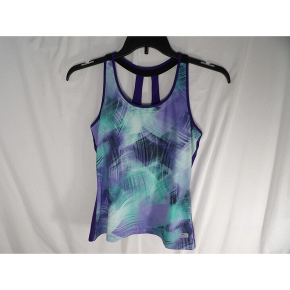 GoFit Womens Purple Speed Dri Racerback Workout Yoga Tank Top Size Medium - Picture 1 of 6